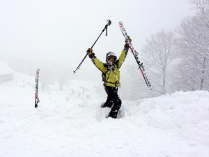 Did someone say, too much powder?